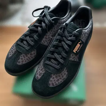 PUMA x SCYE PALERMO 블랙/레오파드 스니커즈
