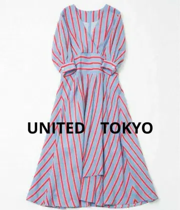 유나이티드 도쿄 스트라이프 원피스