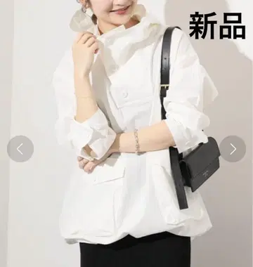 택 포함 새상품 슬로브 이에나 드라이 코튼 아노락 2023ss 세탁 가능
