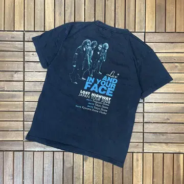BON JOVI  반팔 티셔츠 밴드 라이브 투어 티셔츠 반팔 티셔츠