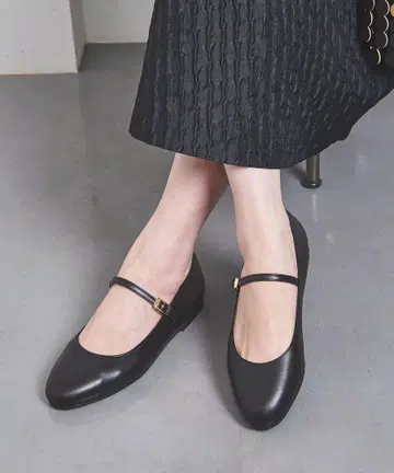 메리 제인 펌프스 블랙 37 (24cm)