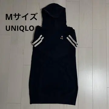 UNIQLO 유니클로 미키 후드 롱 후드티