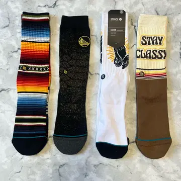 STANCE 스탠스 양말 4켤레 세트