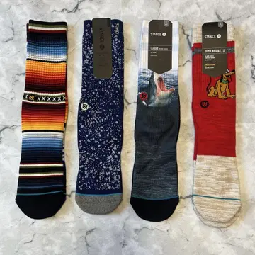 STANCE 스탠스 양말 4켤레 세트