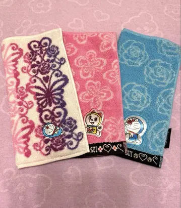 ANNA SUI 손수건 도라에몽 콜라보 3매 세트