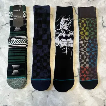 STANCE 스탠스 양말 4켤레 세트