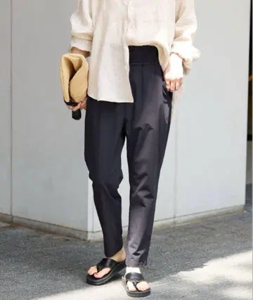 새상품 저널 스탠다드 나일론 스트레치 테이퍼드 팬츠