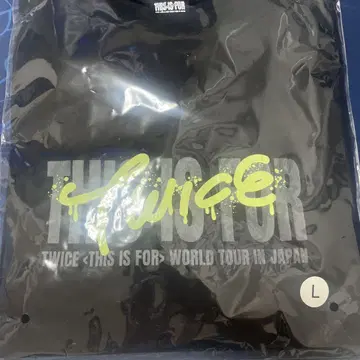 TWICE THIS IS FOR T셔츠 L 정연