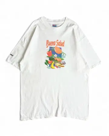 USA 제작 Hanes 'Buena Salud' 티셔츠