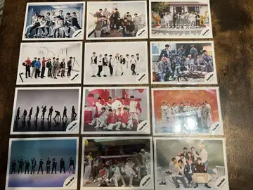 SnowMan 단체 공식 사진 12매 세트