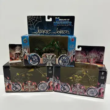3점 세트  WEST COAST CHOPPERS 1/18 미니카