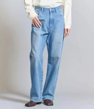 뷰티앤유스 5포켓 스트레이트 데님 팬츠 - 세탁 가능 -