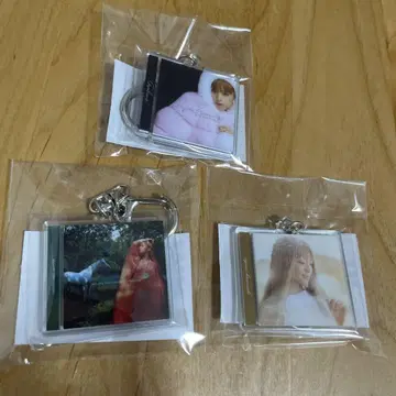하마사키 아유미 스크래치 CD 자켓 아크릴 키링 3종