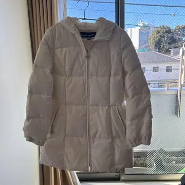 MARY QUANT LONDON 화이트 다운 자켓