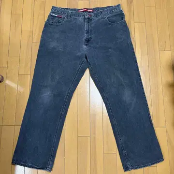TOMMY HILFIGER 다크 그레이 데님 W38 L30