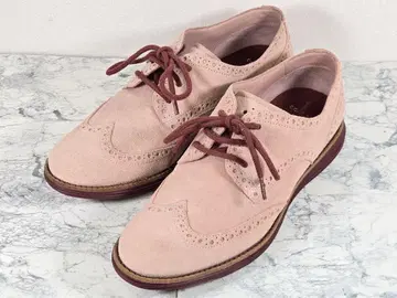 [새상품급] 콜한 루나그라운드 23.5cm 스웨이드 가죽 핑크