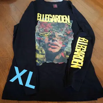 ELLEGARDEN 롱슬리브 티셔츠 검정 XL