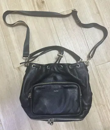 FADEN Leather High Spec Kinchaku Bag