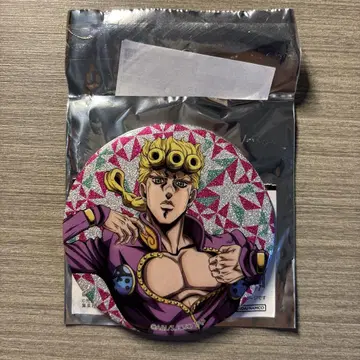 죠죠월드 JOJO WORLD 글리터 캔뱃지 죠르노