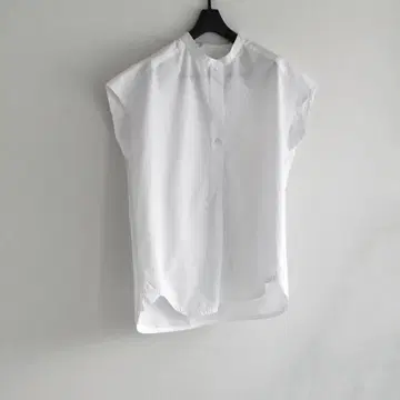 쉽스에니 오가닉 RENU 프렌치 슬리브 밴드 칼라 셔츠