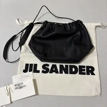 JIL SANDER 블랙 끈 가방 숄더백