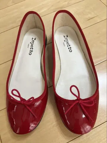Repetto 빨간색 발레 신발