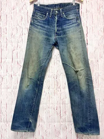 DENIME Lot.910 초기 적색 귀 풀 스펙 일본제 빈티지 데님