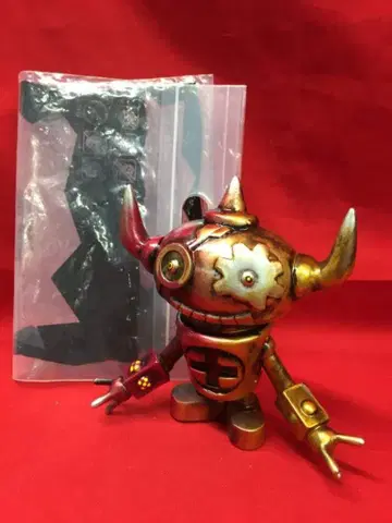 오타크림 모바일비닐펫 게차리 로봇 2023G3-5 빨강/금