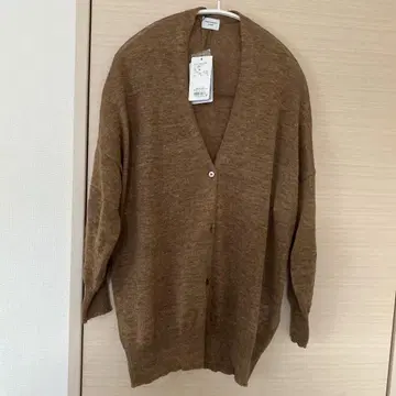 어반 리서치 도어스 브라운 카디건 장소매