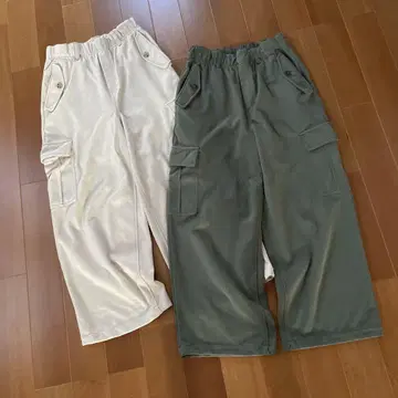 니코앤드 나긋한 터치 카고 팬츠 2세트