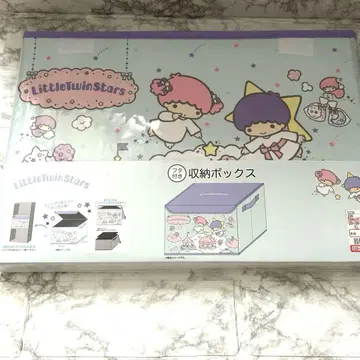 산리오 캐릭터 키키라라 뚜껑 포함 수납 박스 미개봉품 시마무라