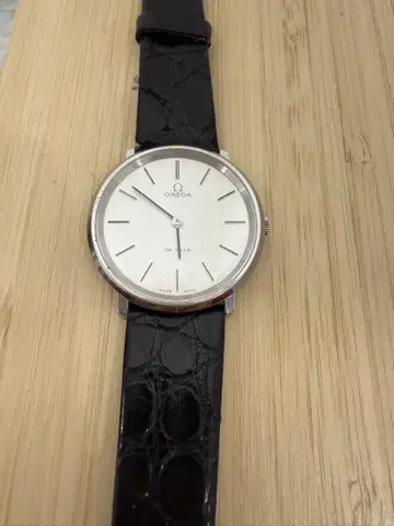 OMEGA DE VILLE 실버 다이얼