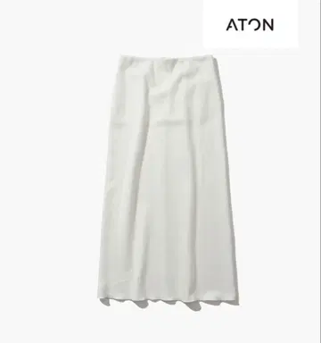 ATON / 리 자카드 스트레이트 스커트 새 제품 미사용