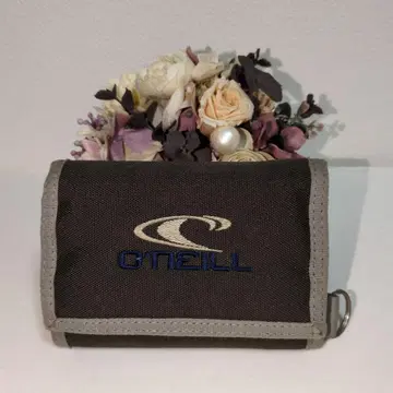 빈티지 O'Neill 3단 폴더형 지갑 모스그린