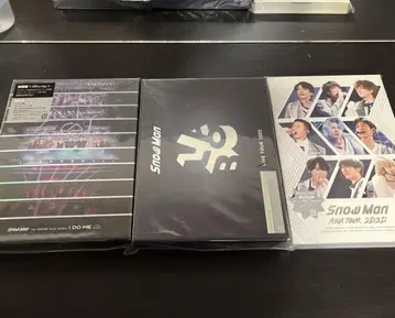 SnowMan 라이브 DVD 세트