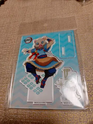 귀멸의 칼날 지헤이 이노스케 스카리 콜라보 한정 아크릴 스탠드 아크스타