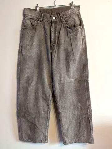 ANCELLM P/TAPERED 5P 데님 팬츠 | 브라운