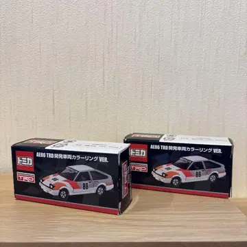 토미카 AE86 TRD 개발 차량 컬러링 ver. 2 세트