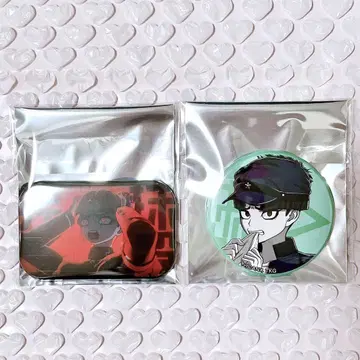 마루코라쿠 캔 배지 2개 세트
