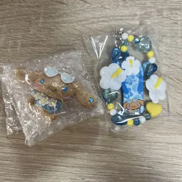 산리오 토코나츠 바케이션 시크릿 마스코트 스트랩 시나모롤