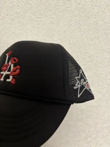 LA 로고 메쉬 캡