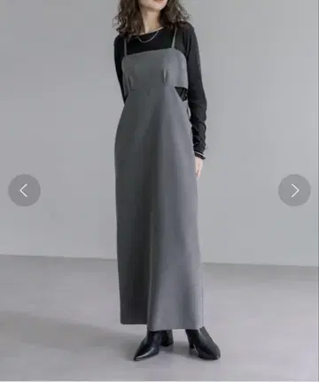 미스틱 사이드 슬릿 캐미 원피스