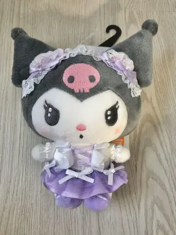 백색 고양이 발레리나 아베일 크로미 인형 마스코트