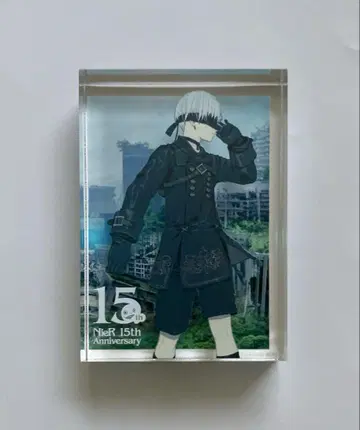 NieR 15th 지울 수 없는 기록 아크릴 블록 9S