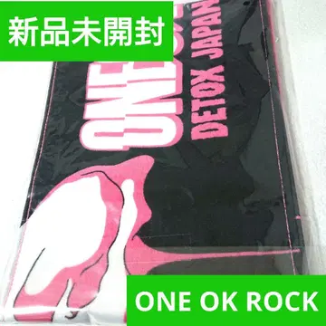 ONE OK ROCK 머플러 타월 미개봉 새상품 핑크, 블랙 2025