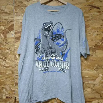 쥬라기 월드 티셔츠 빈티지