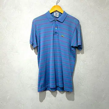 [빈티지] 80년대 IZOD 라코스테 피케 셔츠 파랑 와니 일본제 M13