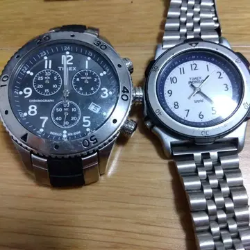 TIMEX 1854 INDIGLO 손목시계 2세트