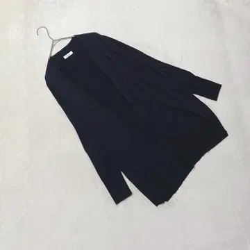 OA2687 [아베베] 랩 가디건 [M] 블랙 미디엄 비침