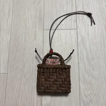 일본산 산포도 참 미니 바구니 복주머니 포함